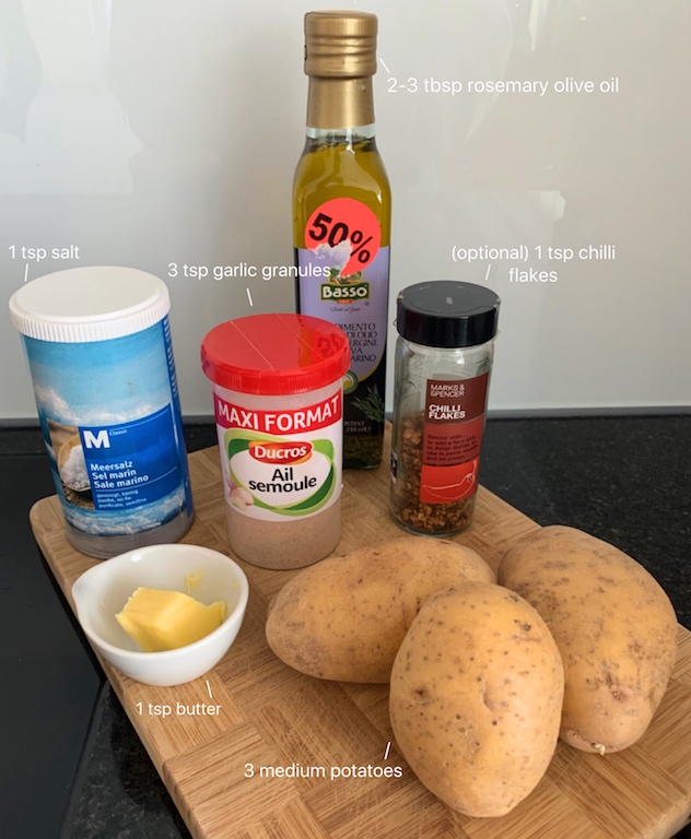 simple roast potatoes ingredients
