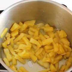 simmer the pineapple until soft